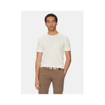 Tricou barbat -  ecru - bumbac