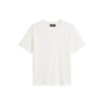 Tricou barbatesc  ecru - bumbac