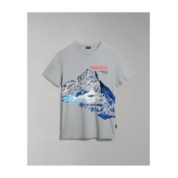 Tricou cu imprimeu grafic si logo Forsteri -