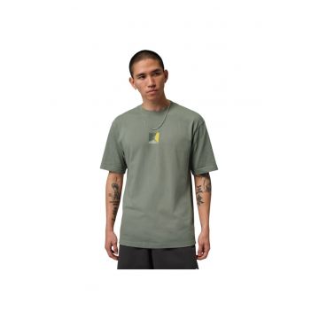 Tricou  Graphic SS Crew 57098 - Kaki