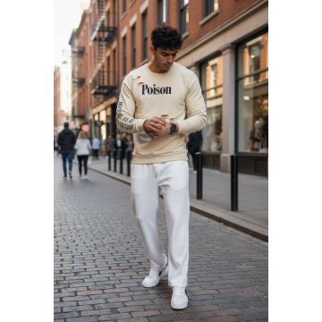 Bluza barbati cu imprimeu pe spate K131 P19-3.1