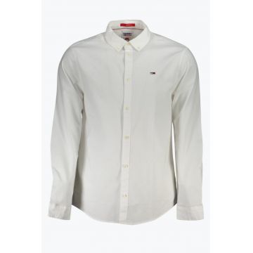 Camasa barbati Oxford cu croiala Slim fit alb 62192 - Alb