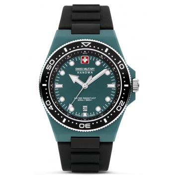 Ceas barbati  Ocean Pioneer - culoare negru - dimensiune 42mm