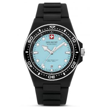 Ceas barbati  Ocean Pioneer - culoare negru - dimensiune 42mm