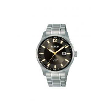 Ceas Barbati  RH999QX9 Negru Argintiu (Ø 40 mm)