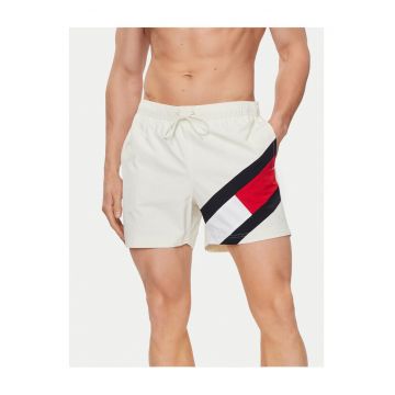 Costum de baie barbati  alb -