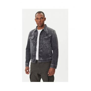 Geaca de blugi barbati - G Star Raw - gri - 100% bumbac -