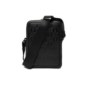 Geanta barbati -  Black 999 - piele naturala