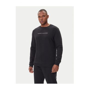 Hanorac cu model simplu barbati  negru