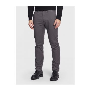 Pantaloni barbati -  gri - chino -