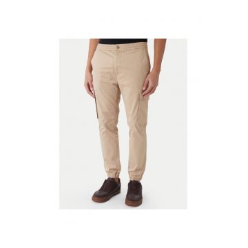 Pantaloni jogger barbati  maro -