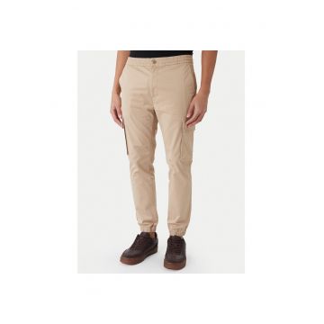 Pantaloni jogger barbati  maro -