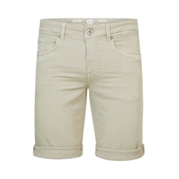 Pantaloni scurti din denim barbati -  302356973 - Bumbac - Bej