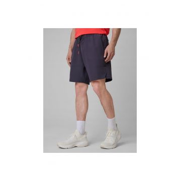 Pantaloni scurti sport barbati -  poliester - gri inchis