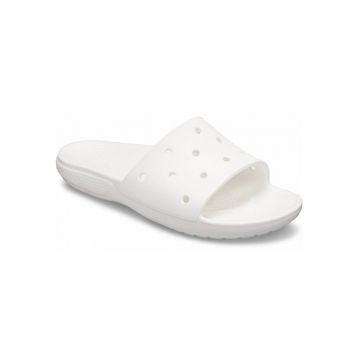 Papuci pentru barbati -  Cauciuc - Alb -