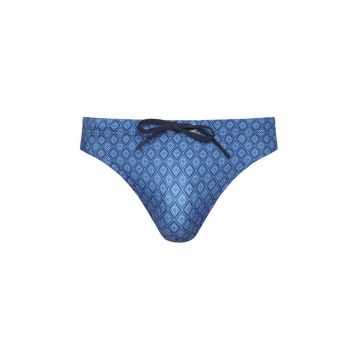 Slip de baie -  Albastru - Pentru barbati -