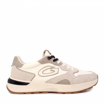 Sneakers bărbați Alberto Gurdiani Levante Nylon albi 811BP61032VA