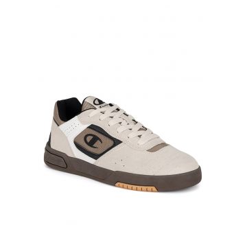 Tenisi barbati  bej - piele naturala - model ZN80 SKATE II LOW S2