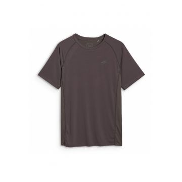 Tricou Antrenament Barbati -  Slim - Uscare Rapida - Maro