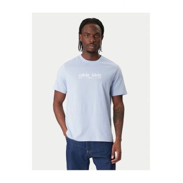 Tricou barbati -  albastru