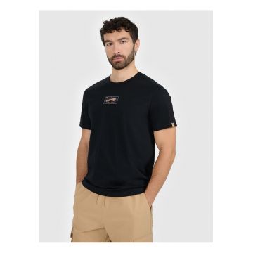 Tricou barbati -  bumbac superior - negru