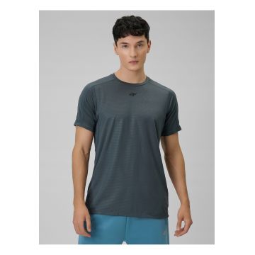 Tricou barbati  gri regular - uscare rapida - tehnologie 4F Dry