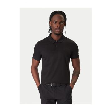 Tricou barbati  polo - negru - bumbac