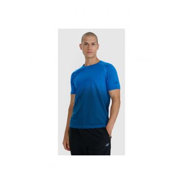 Tricou barbati Trail Running  bleumarin - reflectorizant - Bleumarin inchis