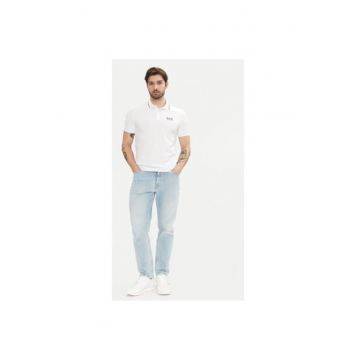 Tricou Polo barbati  Emporio Armani - 8NPF16 PJVUZ - Bumbac - 3XL INTL - Alb