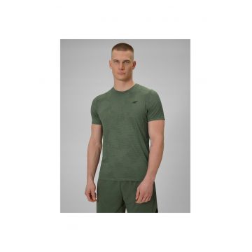 Tricou sport barbati  uscare rapida - kaki -