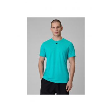 Tricou sport barbati -  uscare rapida - sintetic - turcoaz