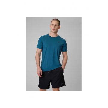 Tricou sport de barbati -  uscare rapida - bleumarin