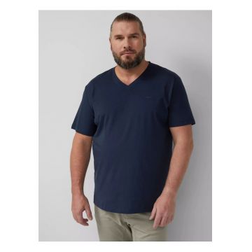 Big Sizes Tricou barbati big sizes - cu anchior - din bumbac - Bleumarin inchis