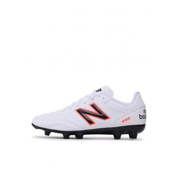 Ghete de fotbal barbati -  MS43FWD2 - piele ecologica - alb -