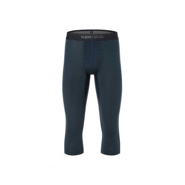Pantaloni de corp din amestec de lana TUNDRA175 TIGHT 3/4 - pentru barbati - culoarea albastru - Albastru