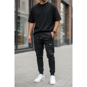 Pantaloni de trening negri 4567 D3-5.2