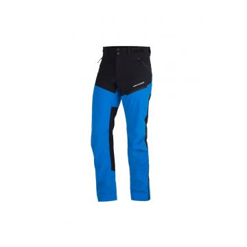 Pantaloni hibrizi de trekking softshell 3L 5K/5K pentru barbati Fiero - Blue Black