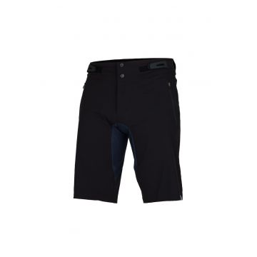 Pantaloni scurti de ciclism pentru barbati 2in1 Lonnie - Negru
