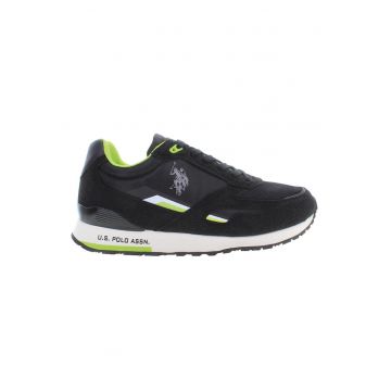 Pantofi sport barbati -  60% Poliester - 40% Poliuretan - Negru - TABRY003M3HT1 - Negru