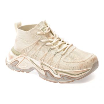 Pantofi sport GRYXX albi, 351208, din material textil