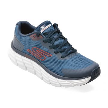 Pantofi sport SKECHERS bleumarin, MAX FLEX, din material textil