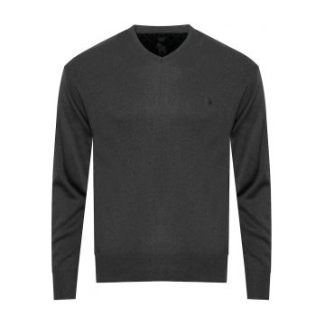 PPulover barbati Bartex - lanaacril - Gri antracit