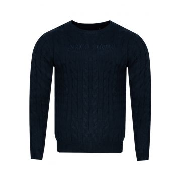 Pulover barbati CO52253/923 -  Acril - Bleumarin