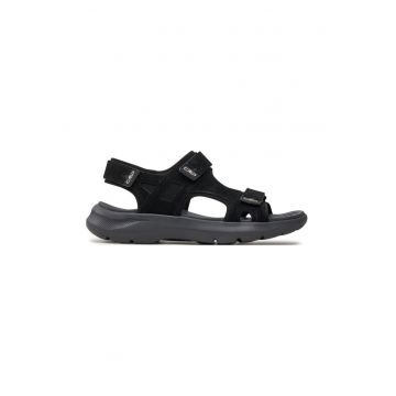 Sandale barbati -  303732 - Piele naturala - Negru - Negru