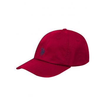 Sapca Baseball Barbati -  CAP 180 67835 45280 Confortabila - Curea Elastica Reglabila - Material Respirabil - Usor De Ajustat - Logo Elegant Pe Fata - Circumferinta 50-62 - Ideala Pentru Utilizare Zilnica - Rosu