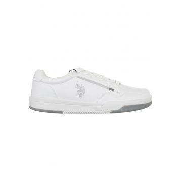 Tenisi barbati -  STEVE003 - alb - sintetic/textil