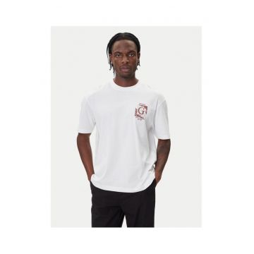 Tricou barbati  bumbac - culoare alba