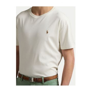 Tricou barbati  ecru - bumbac