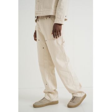 Blugi relaxed fit Carpenter - Crem