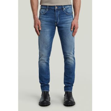 Blugi slim fit 3301 - Albastru inchis